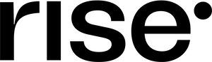 Rise-Wordmark, Black